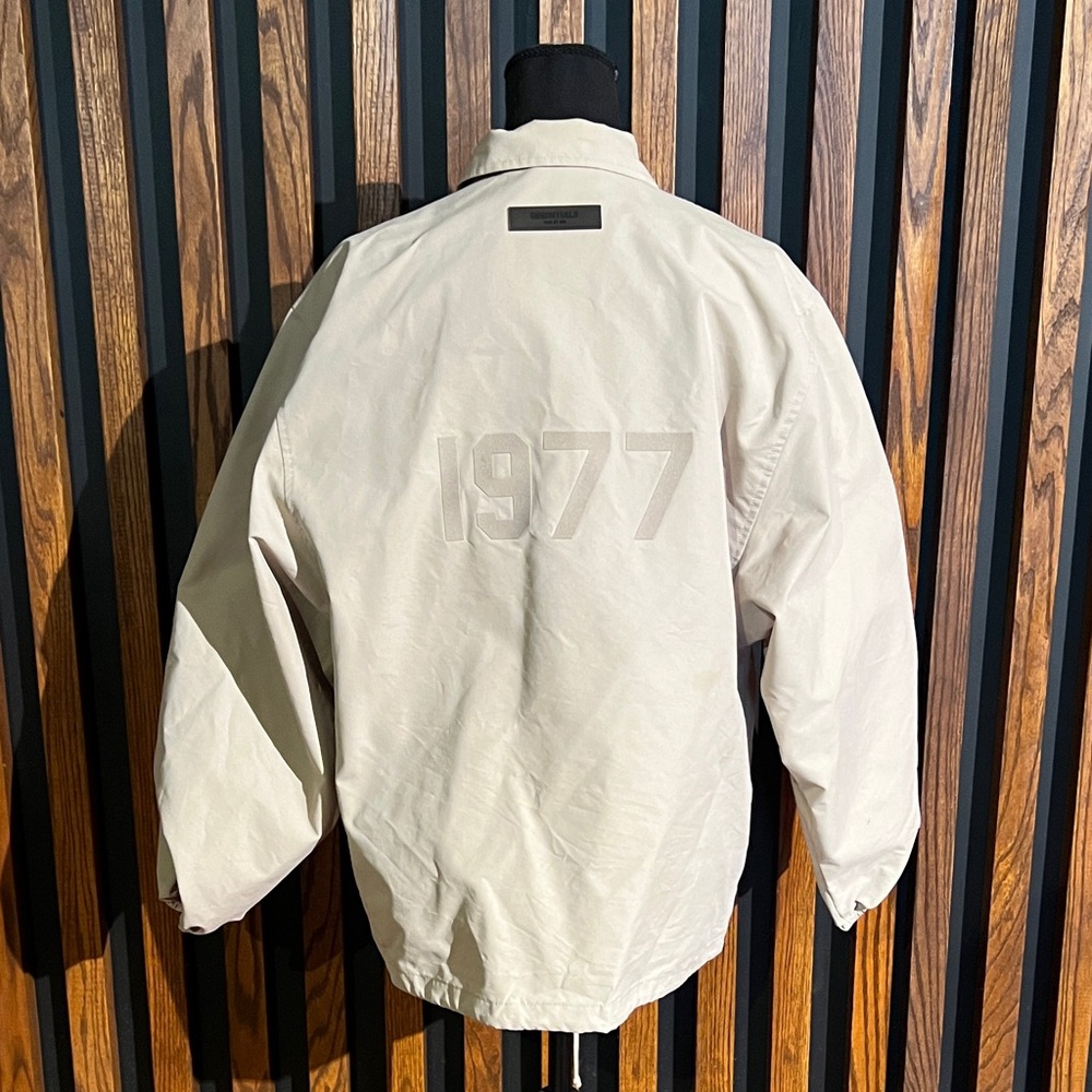 Essentials Coaches Jacket - Smoke - image 3